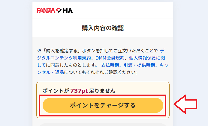 DMMポイントでの支払方法2